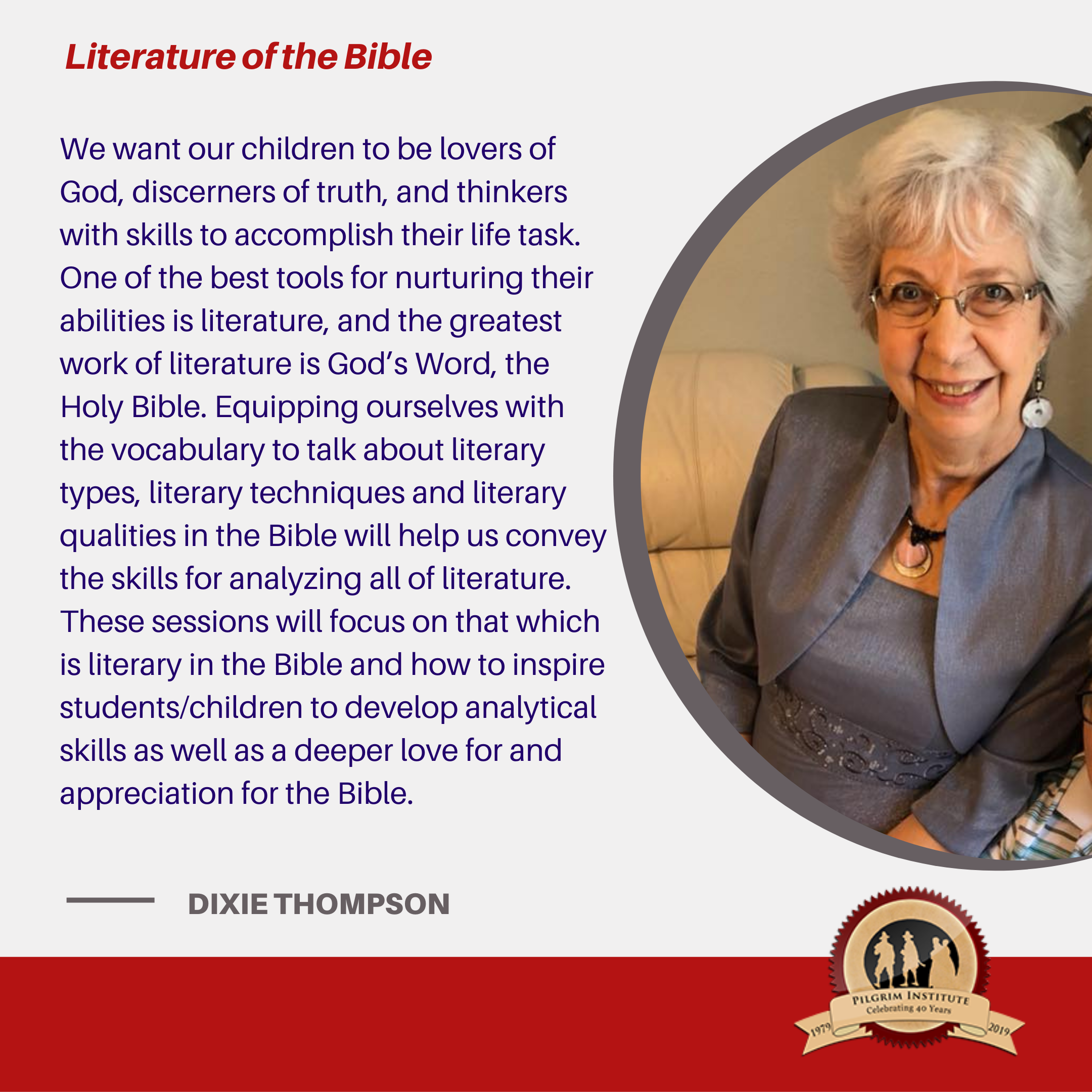 Literature of the Bible - Online Course